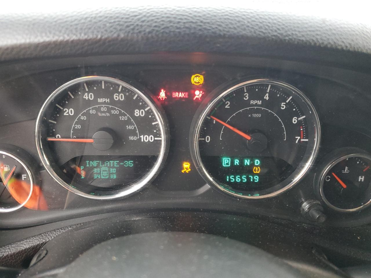 2013 Jeep Wrangler VIN 1C4BJWDG6DL501513 Copart auction photo, front end / undercarriage damage thumbnail 9