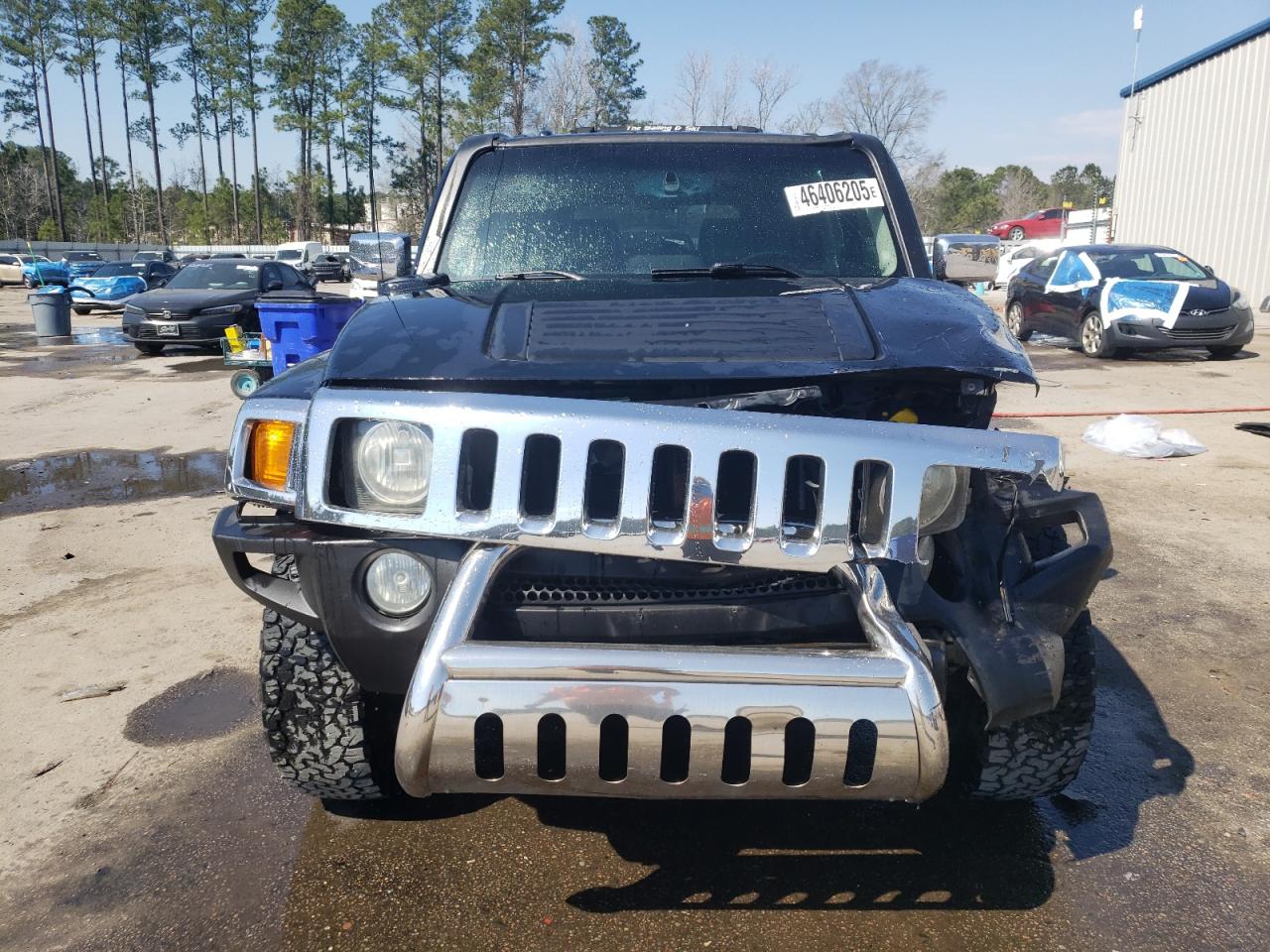 2006 Hummer H3 VIN 5GTDN136268273372 Copart auction photo, front end damage thumbnail 5