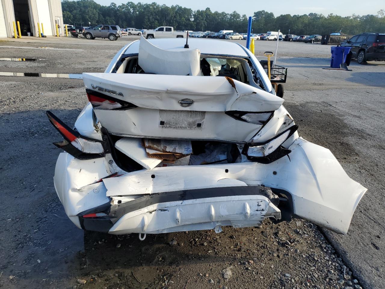 2021 Nissan Versa VIN 3N1CN8DV9ML815537 Copart auction photo, front end / rear end damage thumbnail 6