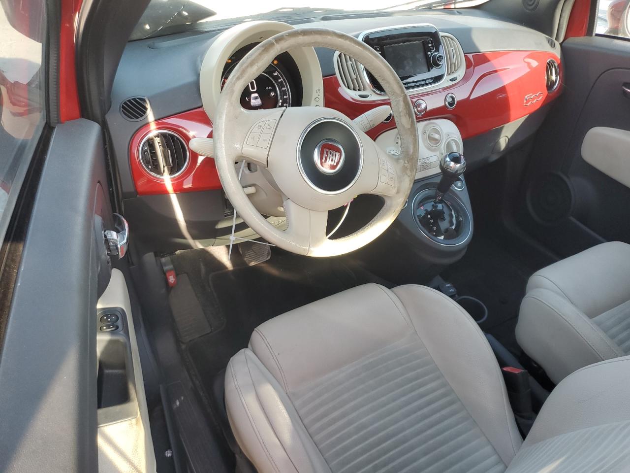 2016 Fiat 500 VIN 3C3CFFBR1GT144832 Copart auction photo, front end damage thumbnail 8