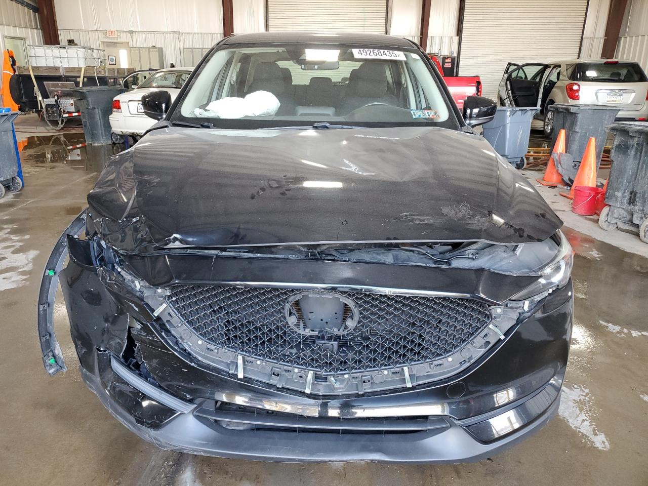 2017 Mazda CX-5 VIN JM3KFBBL7H0137790 Copart auction photo, front end damage thumbnail 5