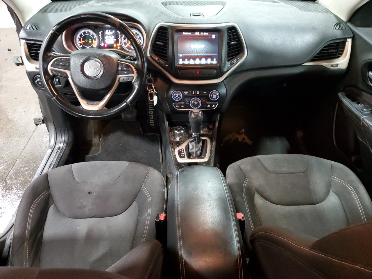2015 Jeep Grand Cherokee VIN 1C4PJMCS6FW787901 Copart auction photo, side / front end damage thumbnail 8