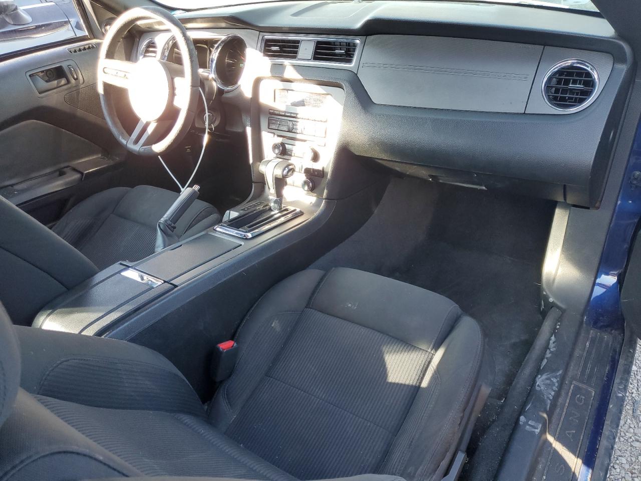 2012 Ford Mustang VIN 1ZVBP8AM5C5277283 Copart auction photo, side / rear end damage thumbnail 8