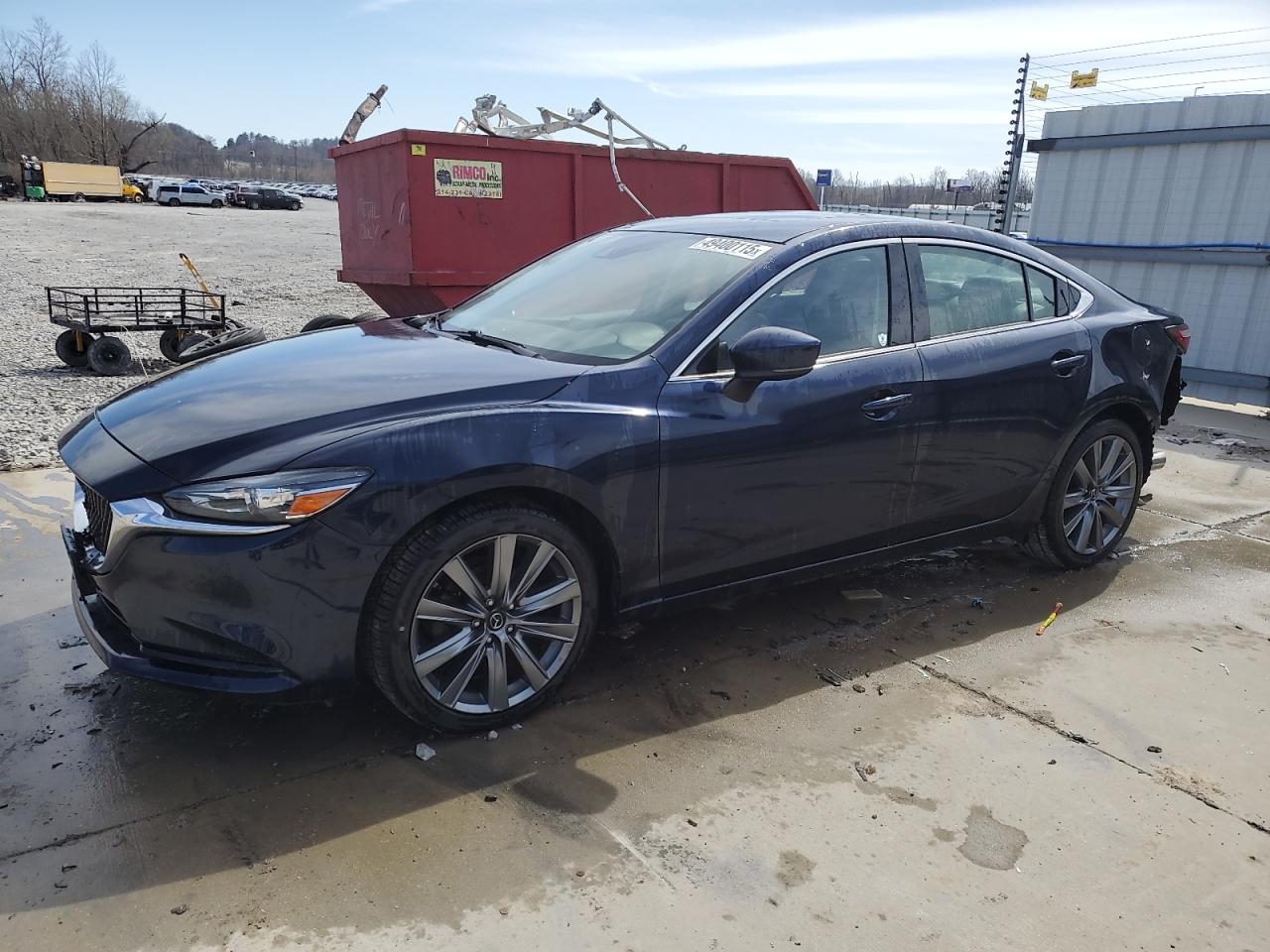 2020 Mazda 6 VIN JM1GL1VM5L1518689 - Copart auction photo
