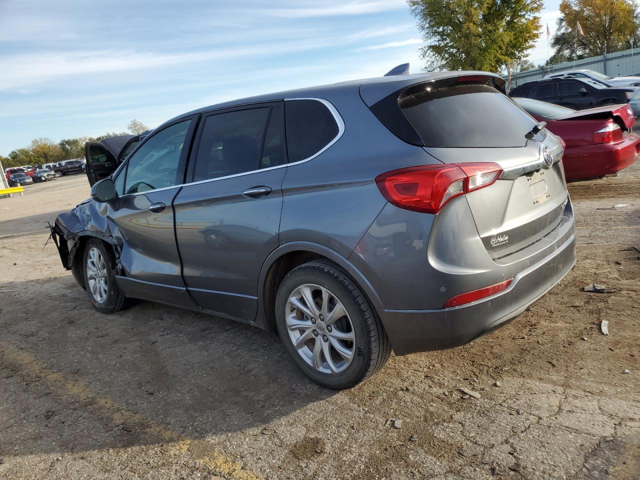 2020 Buick Envision VIN LRBFXBSA1LD150671 Copart auction photo, front end / side damage thumbnail 2