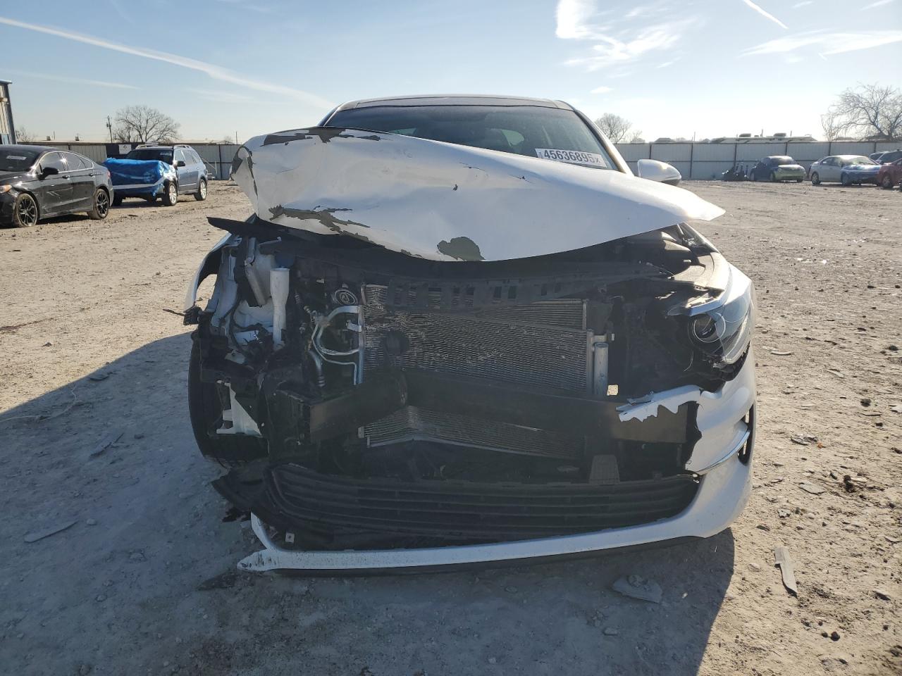 2016 KIA Optima VIN 5XXGU4L33GG090026 Copart auction photo, front end / minor dent/scratches damage thumbnail 5