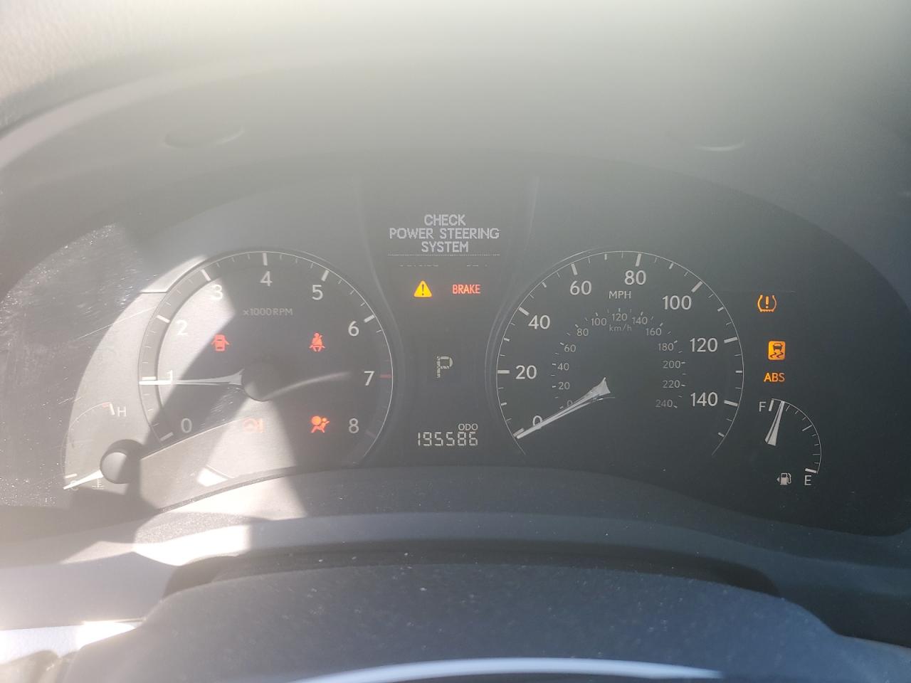 2010 Lexus RX VIN 2T2ZK1BA1AC017275 Copart auction photo, rear end damage thumbnail 9