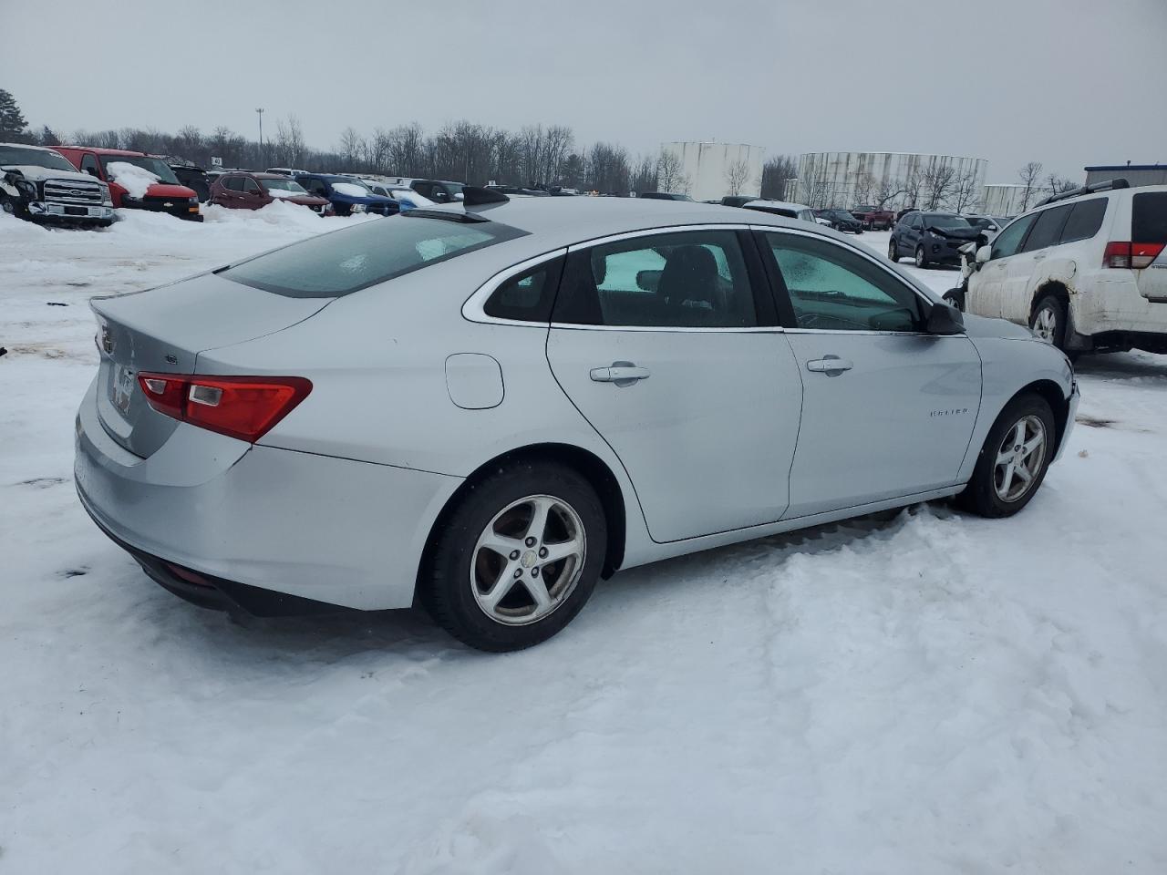 2016 Chevrolet Malibu VIN 1G1ZB5ST5GF242336 Copart auction photo, front end / minor dent/scratches damage thumbnail 3