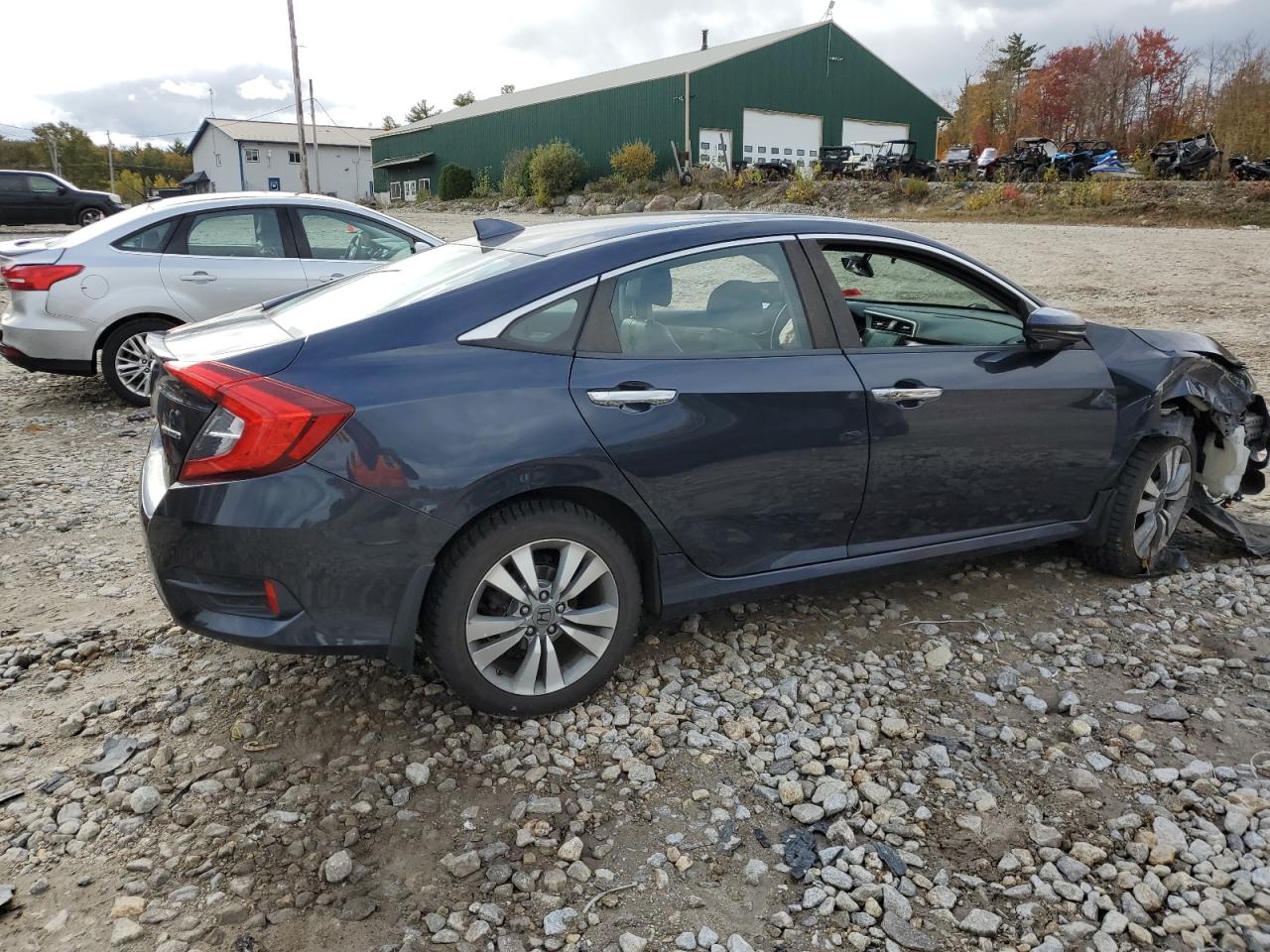 2016 Honda Civic VIN 19XFC1F90GE215506 Copart auction photo, front end damage thumbnail 3