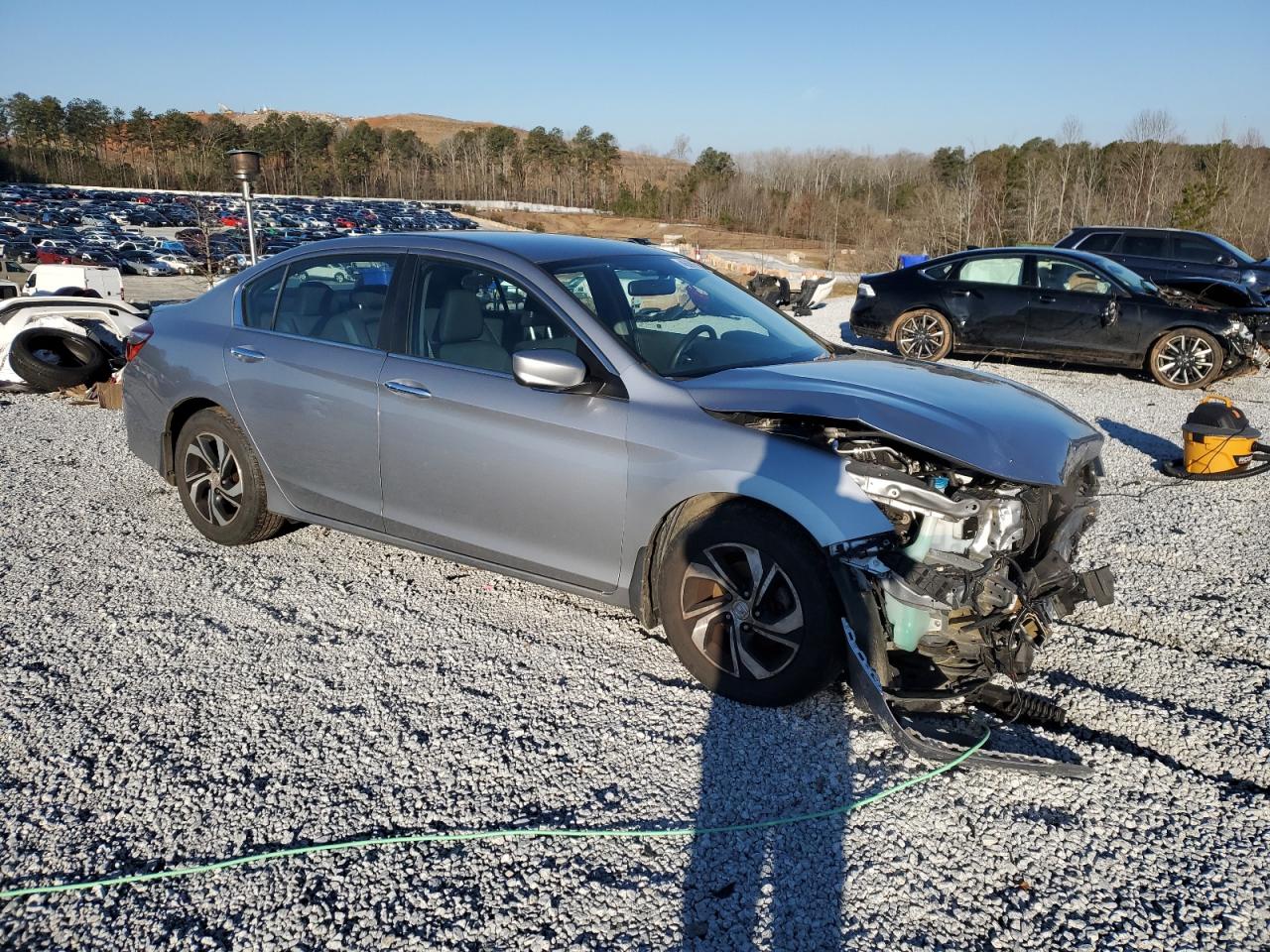 2017 Honda Accord VIN 1HGCR2F35HA131819 Copart auction photo, front end / all over damage thumbnail 4