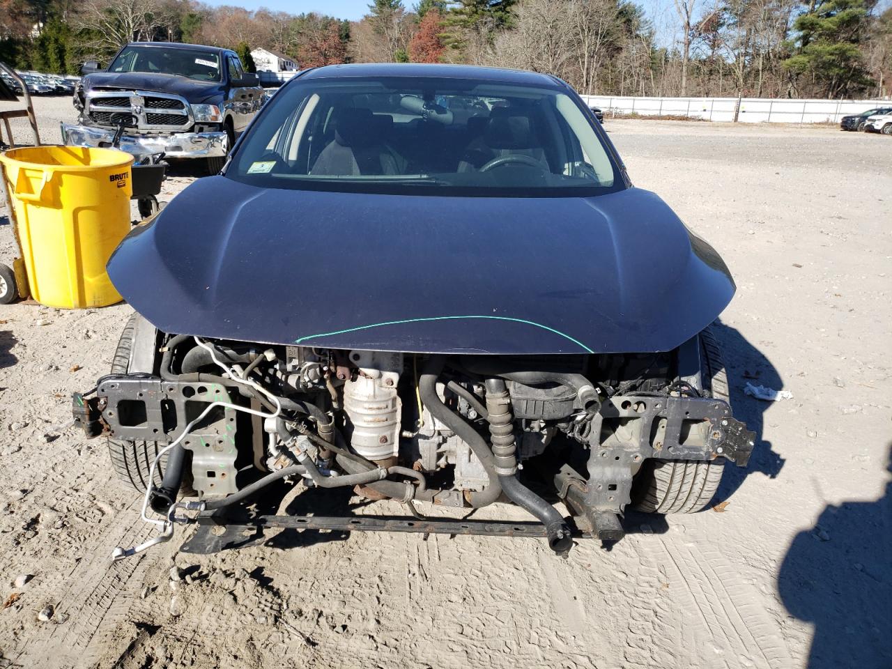 2017 Honda Civic VIN 19XFC1F34HE212475 Copart auction photo, front end / minor dent/scratches damage thumbnail 5