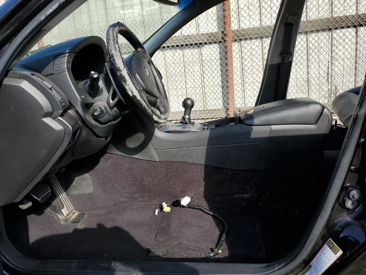 2011 Infiniti G VIN JN1CV6AP3BM500620 Copart auction photo, stripped damage thumbnail 7