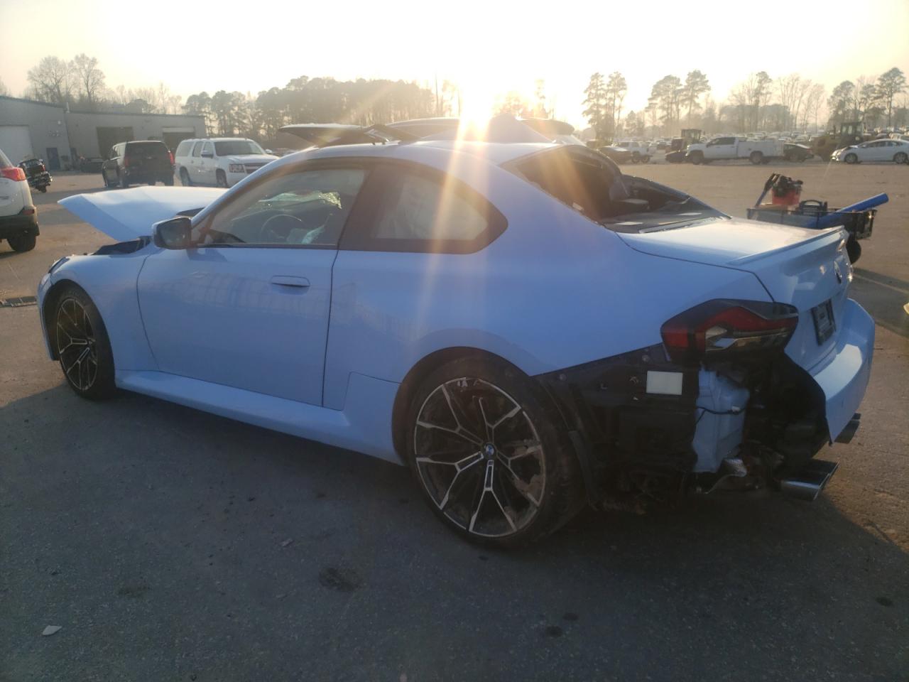 2023 BMW M2 VIN 3MF13DM09P8D64590 Copart auction photo, all over / frame damage damage thumbnail 2