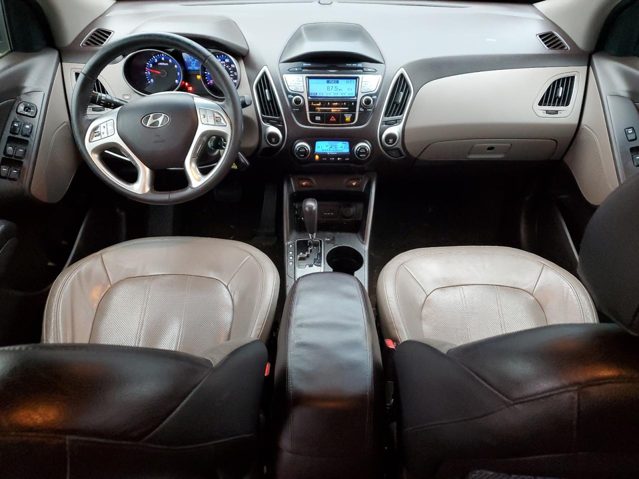 2012 Hyundai Tucson VIN KM8JU3AC1CU512622 Copart auction photo, front end / rear end damage thumbnail 8