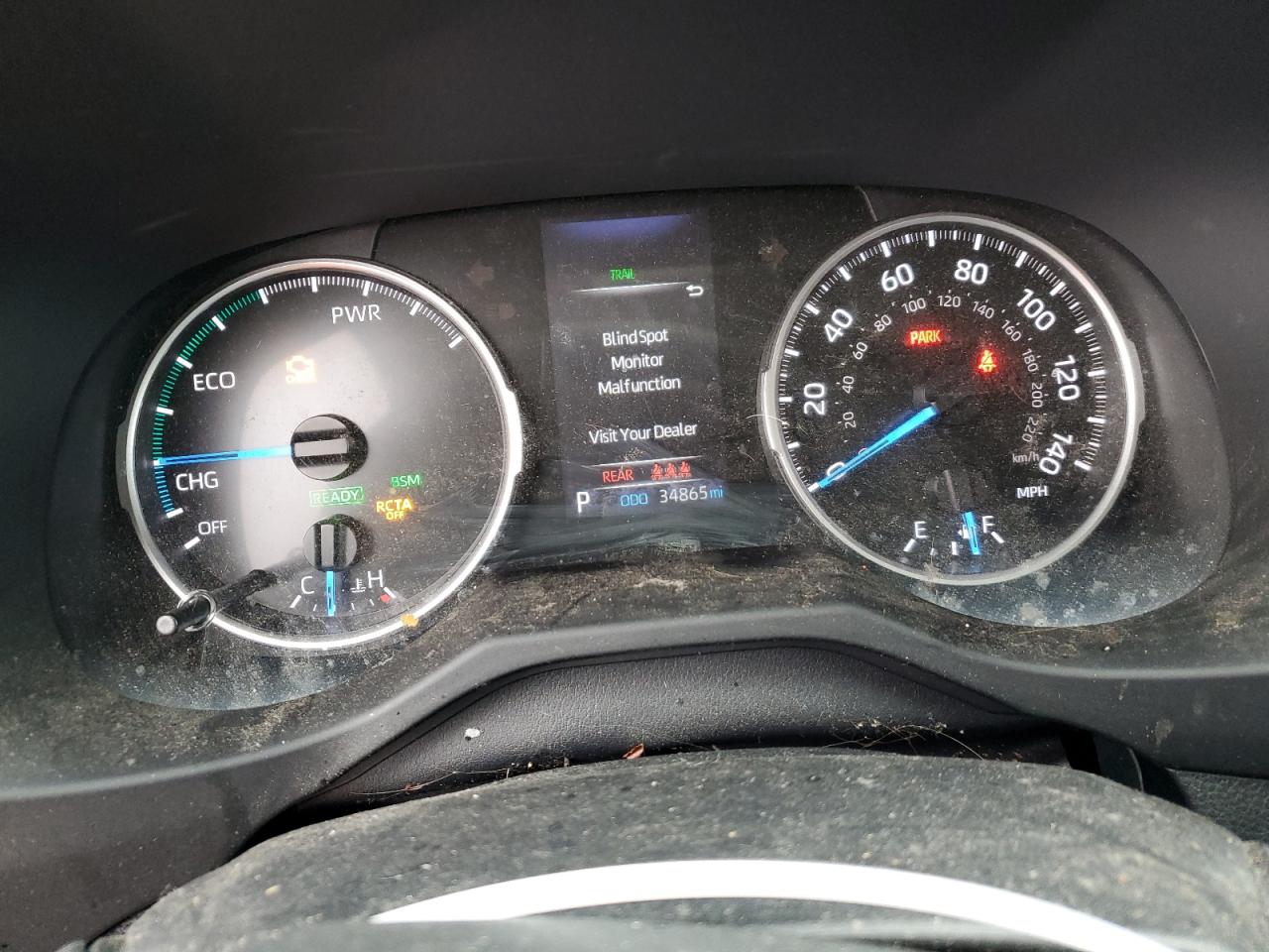 2021 Toyota RAV 4 VIN 2T3B6RFV9MW026340 Copart auction photo, side damage thumbnail 9