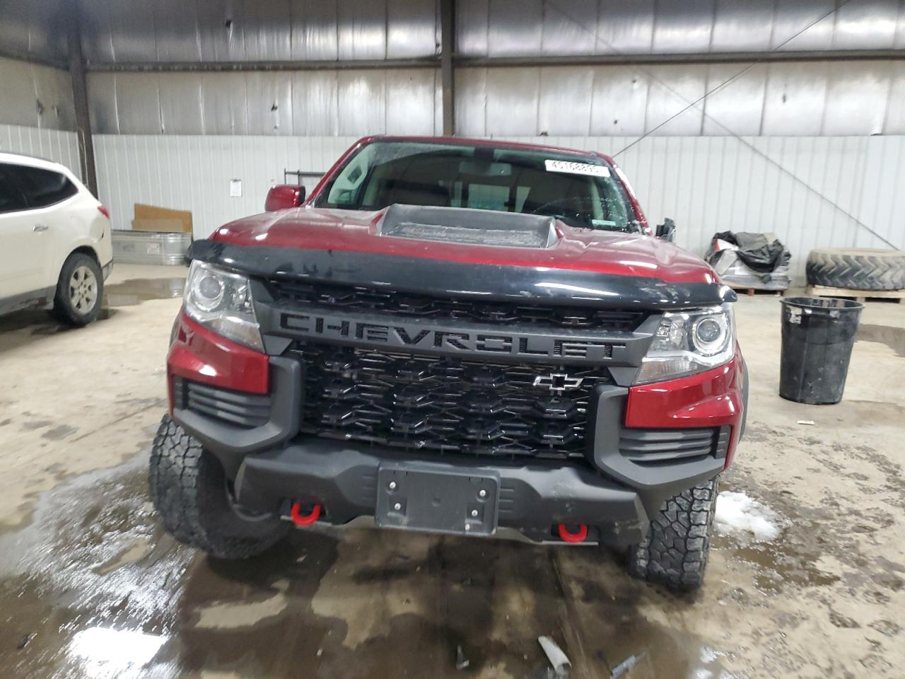 2021 Chevrolet Colorado VIN 1GCGTEEN1M1112569 Copart auction photo, all over damage thumbnail 5
