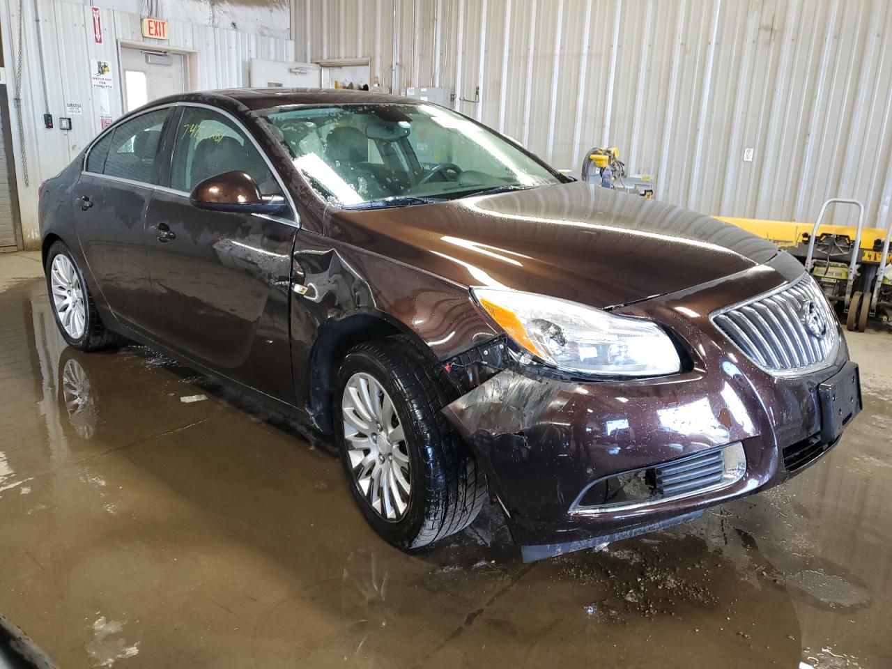 2011 Buick Regal VIN W04GP5EC1B1091720 Copart auction photo, front end damage thumbnail 4