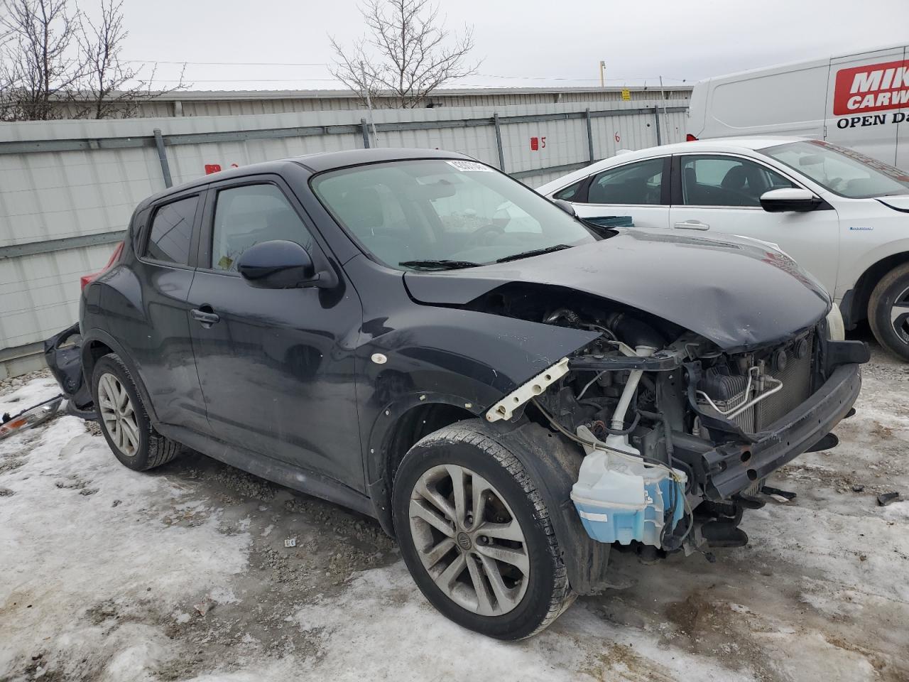 2011 Nissan Juke VIN JN8AF5MV6BT008664 Copart auction photo, front end damage thumbnail 4
