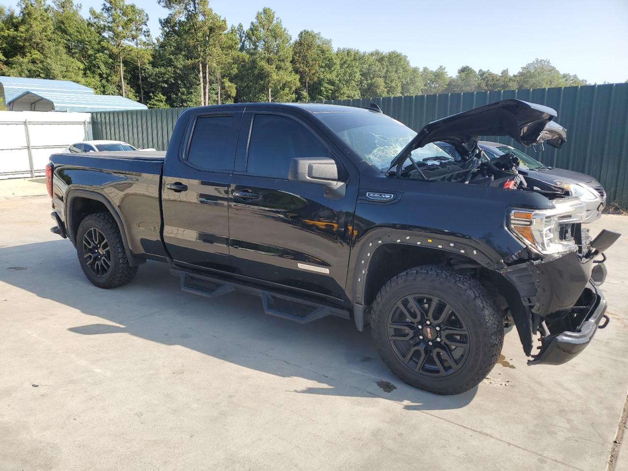 2019 GMC Sierra VIN 1GTR8CED6KZ427145 Copart auction photo, front end / minor dent/scratches damage thumbnail 4