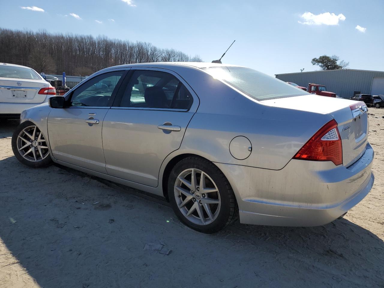 2012 Ford Fusion VIN 3FAHP0JG2CR198035 Copart auction photo, undercarriage / front end damage thumbnail 2
