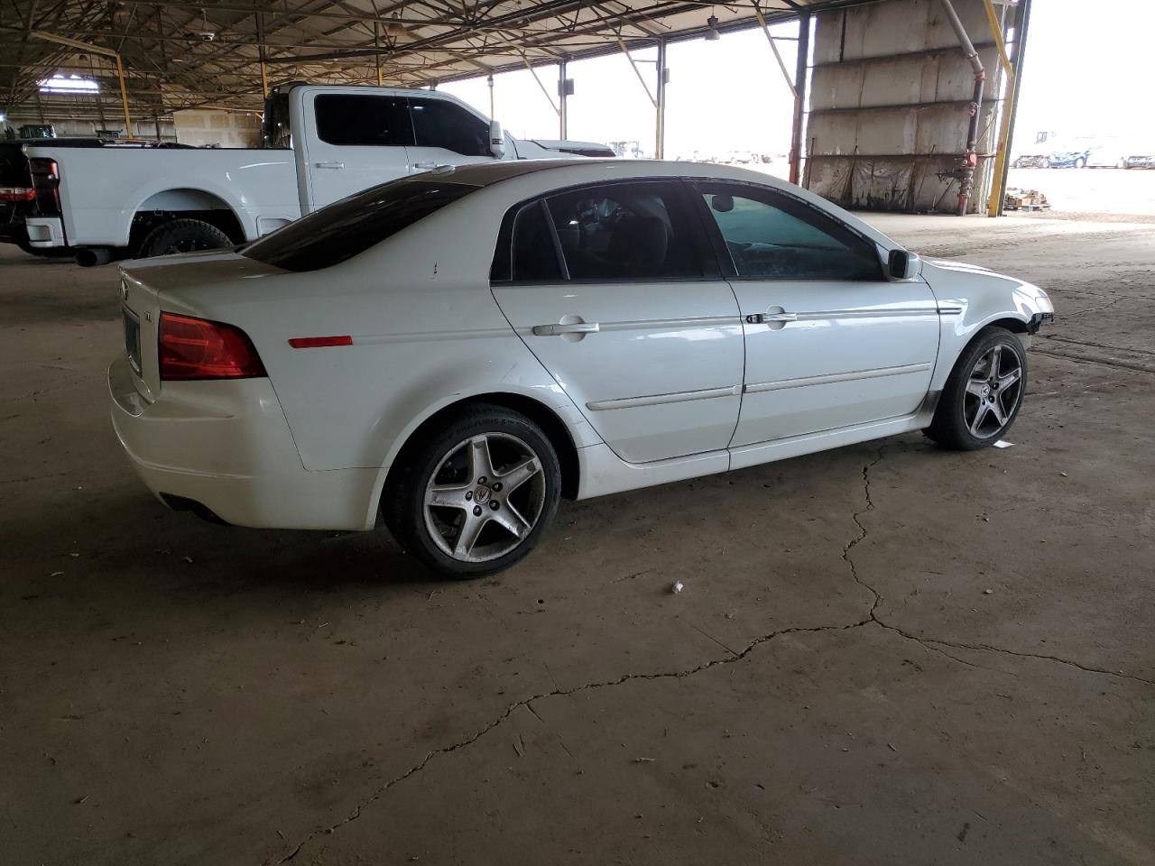 2004 Acura TL VIN 19UUA66274A041933 Copart auction photo, front end / side damage thumbnail 3