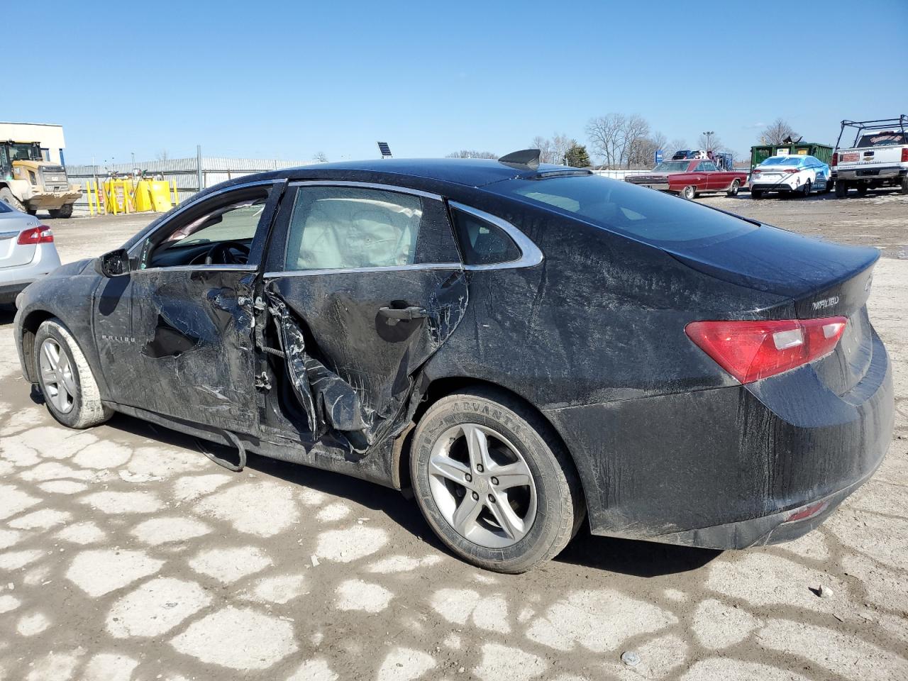 2020 Chevrolet Malibu VIN 1G1ZB5STXLF120310 Copart auction photo, side / minor dent/scratches damage thumbnail 2