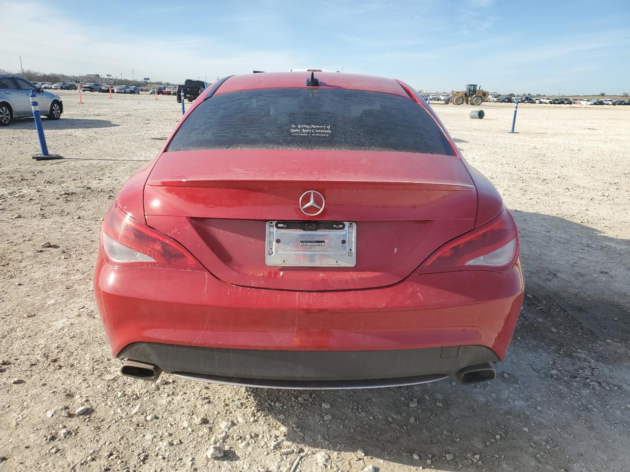 2014 Mercedes-Benz CLA-klasse VIN WDDSJ4EB2EN158573 Copart auction photo, front end / side damage thumbnail 6