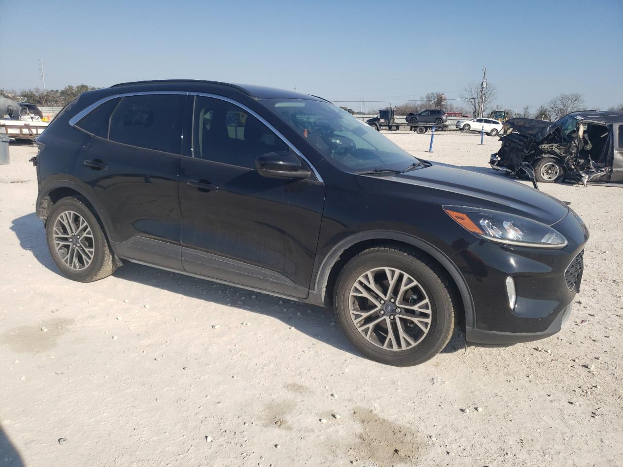 2020 Ford Escape VIN 1FMCU0H69LUB96765 Copart auction photo, rear end damage thumbnail 4