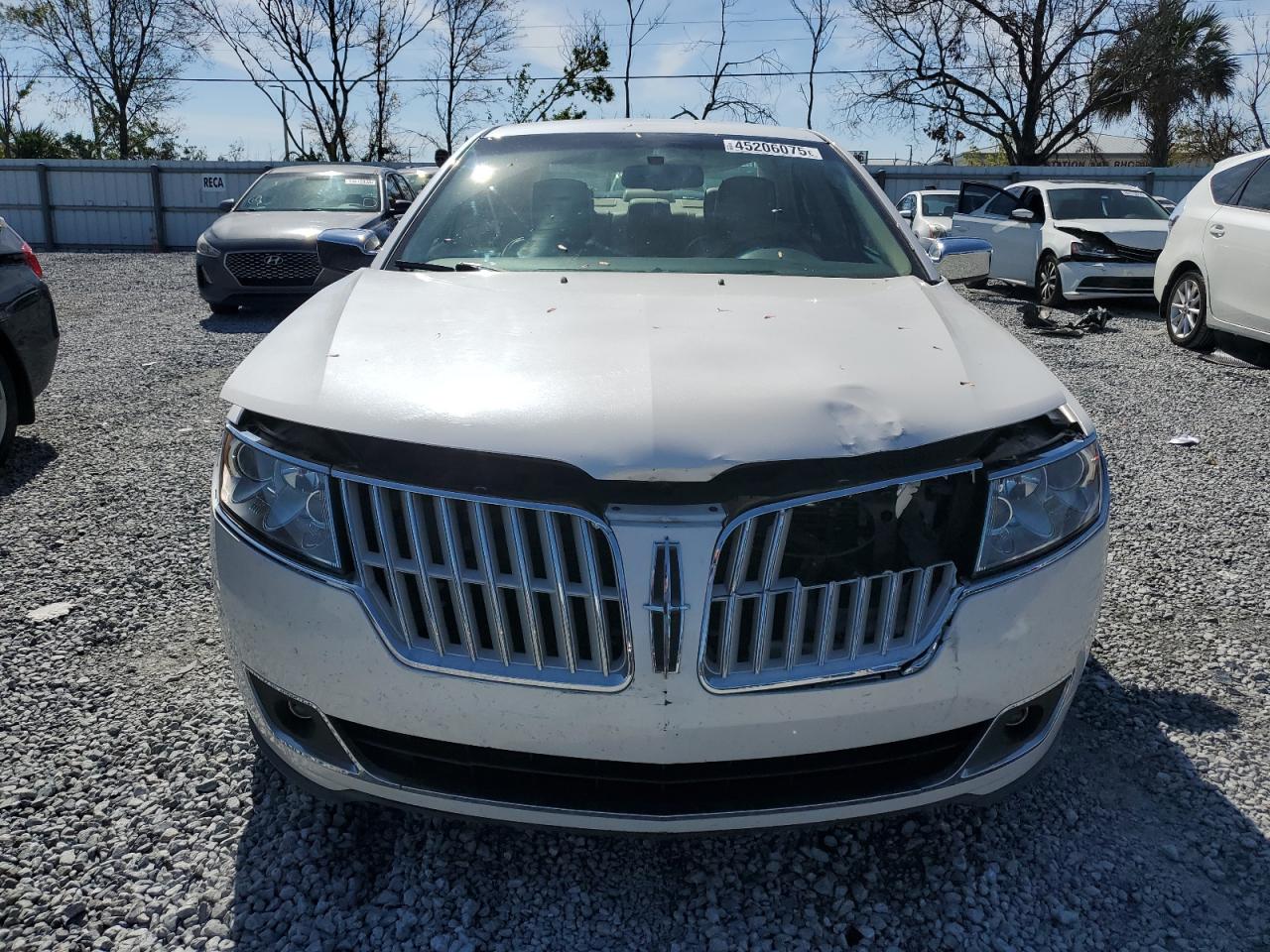 2010 Lincoln MKZ VIN 3LNHL2GCXAR753652 Copart auction photo, front end damage thumbnail 5