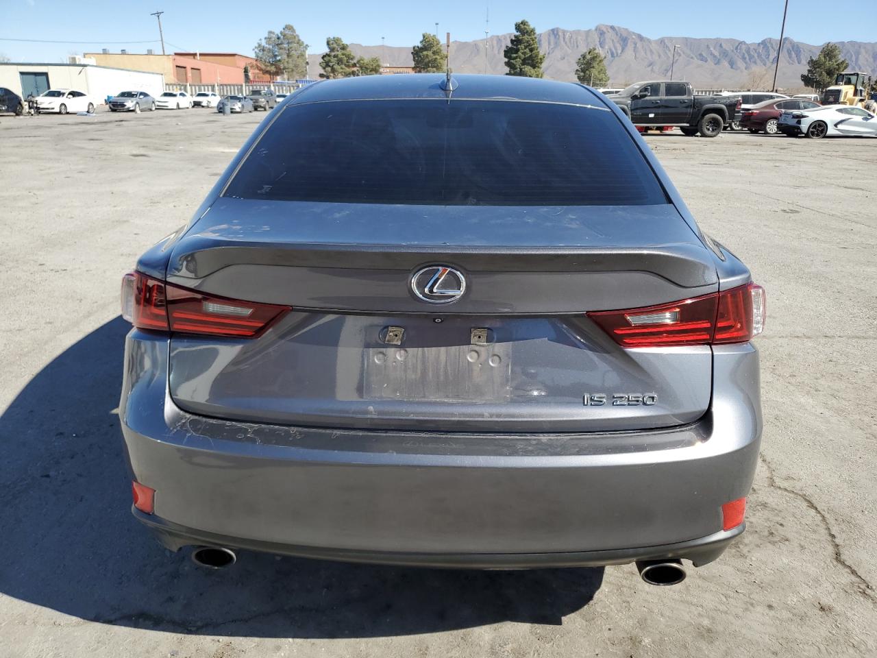 2015 Lexus IS VIN JTHBF1D20F5062596 Copart auction photo, front end / minor dent/scratches damage thumbnail 6