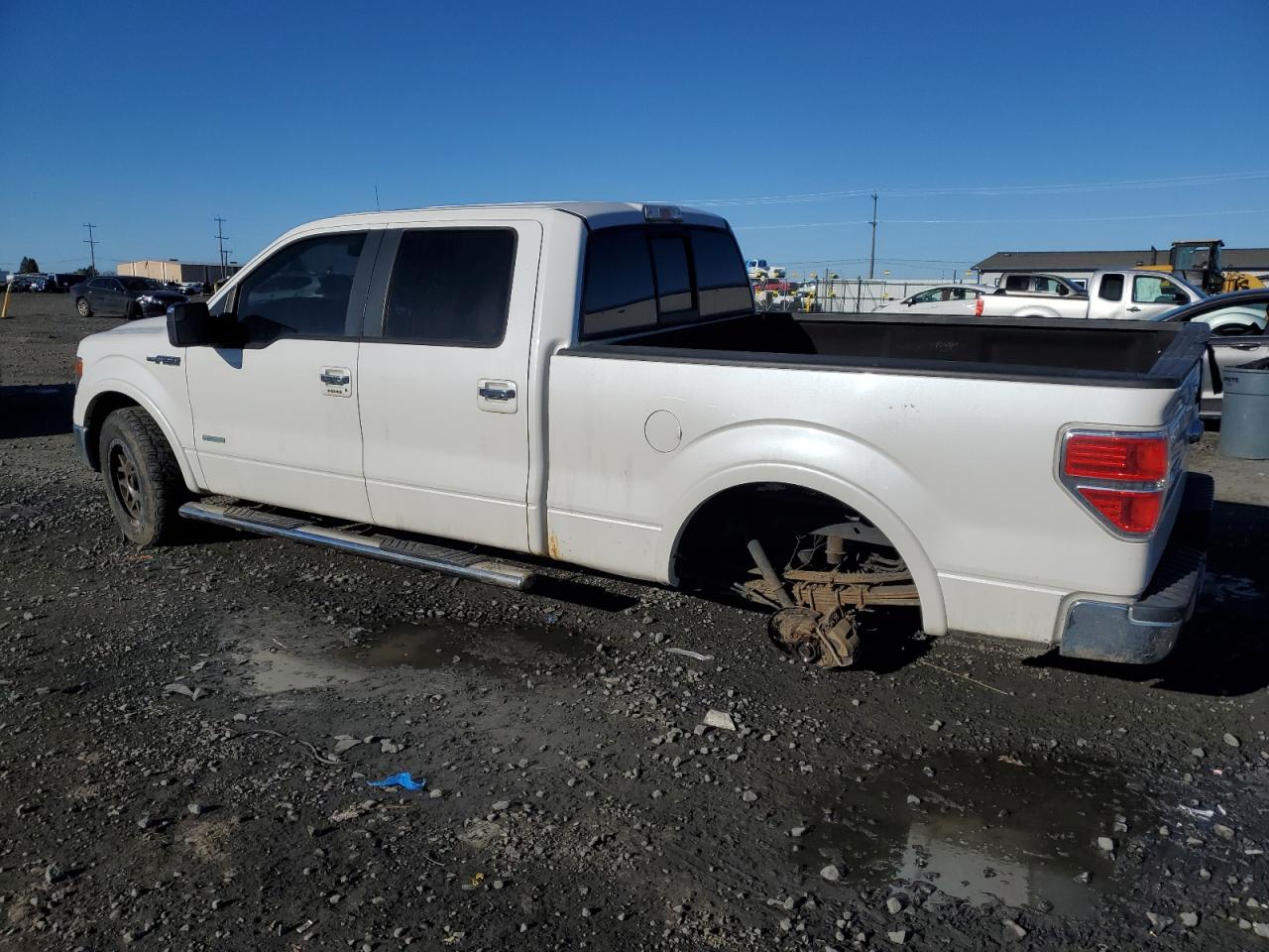 2014 Ford F-150 VIN 1FTFW1ET9EFA52233 Copart auction photo, undercarriage / all over damage thumbnail 2