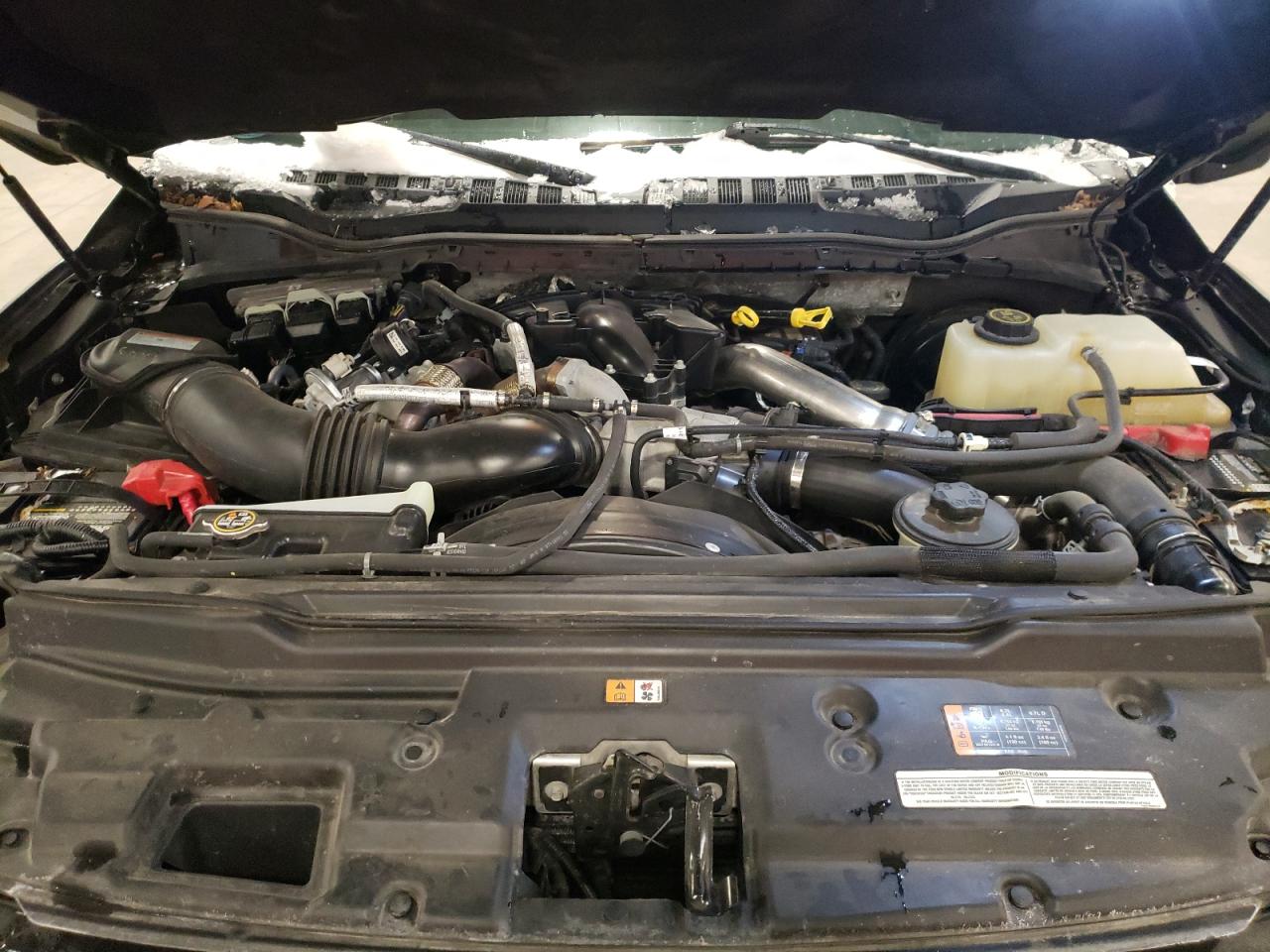 2019 Ford F250 VIN 1FT7W2BTXKED93950 Copart auction photo, side / front end damage thumbnail 11