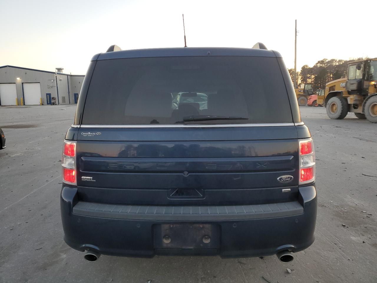 2017 Ford Flex VIN 2FMHK6C8XHBA06587 Copart auction photo, side / front end damage thumbnail 6
