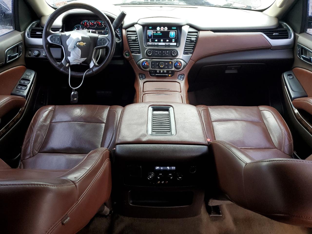 2015 Chevrolet Suburban VIN 1GNSKKKC6FR532001 Copart auction photo, front end damage thumbnail 8