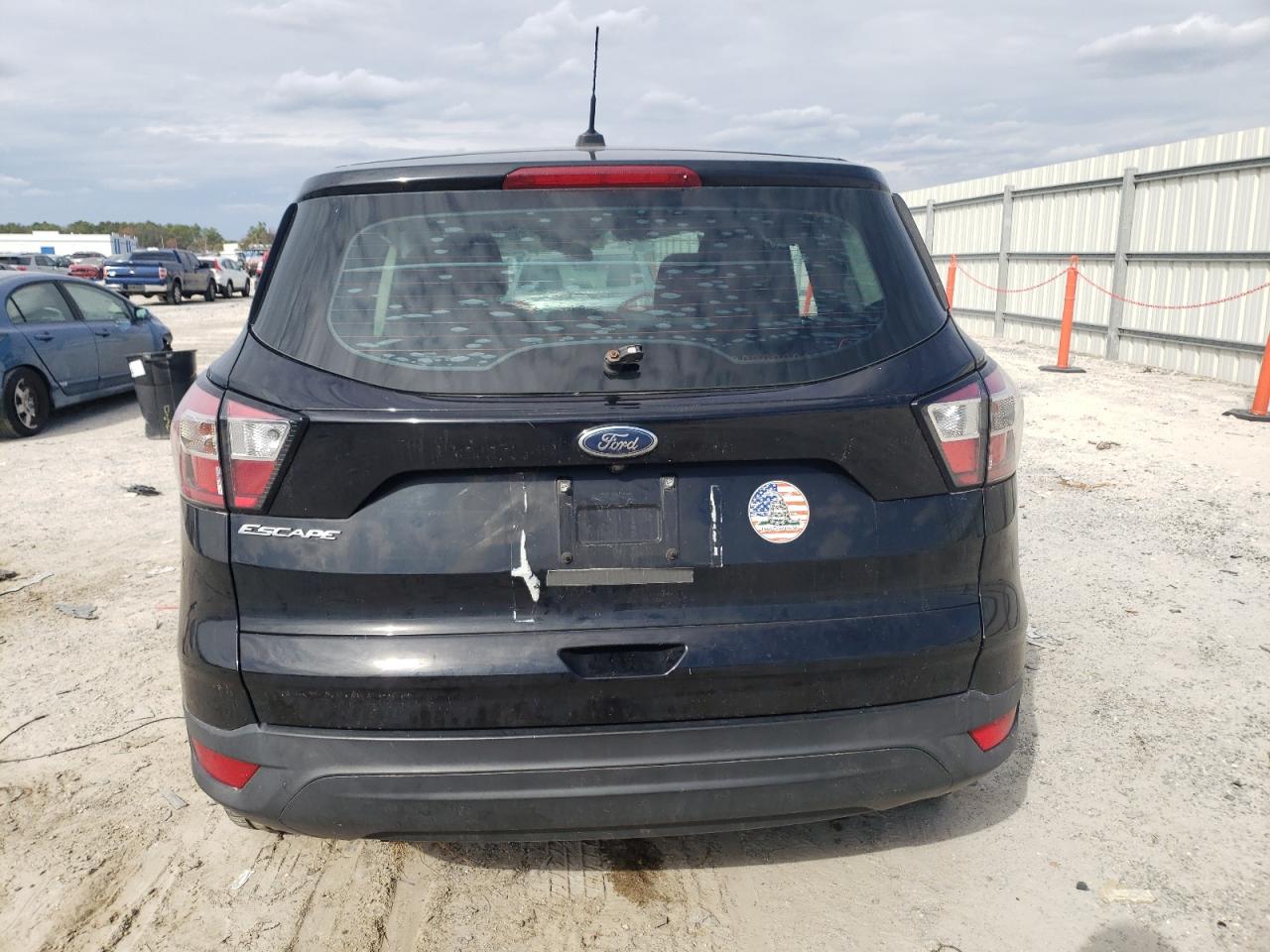 2017 Ford Escape VIN 1FMCU0F76HUE61497 Copart auction photo, side damage thumbnail 6