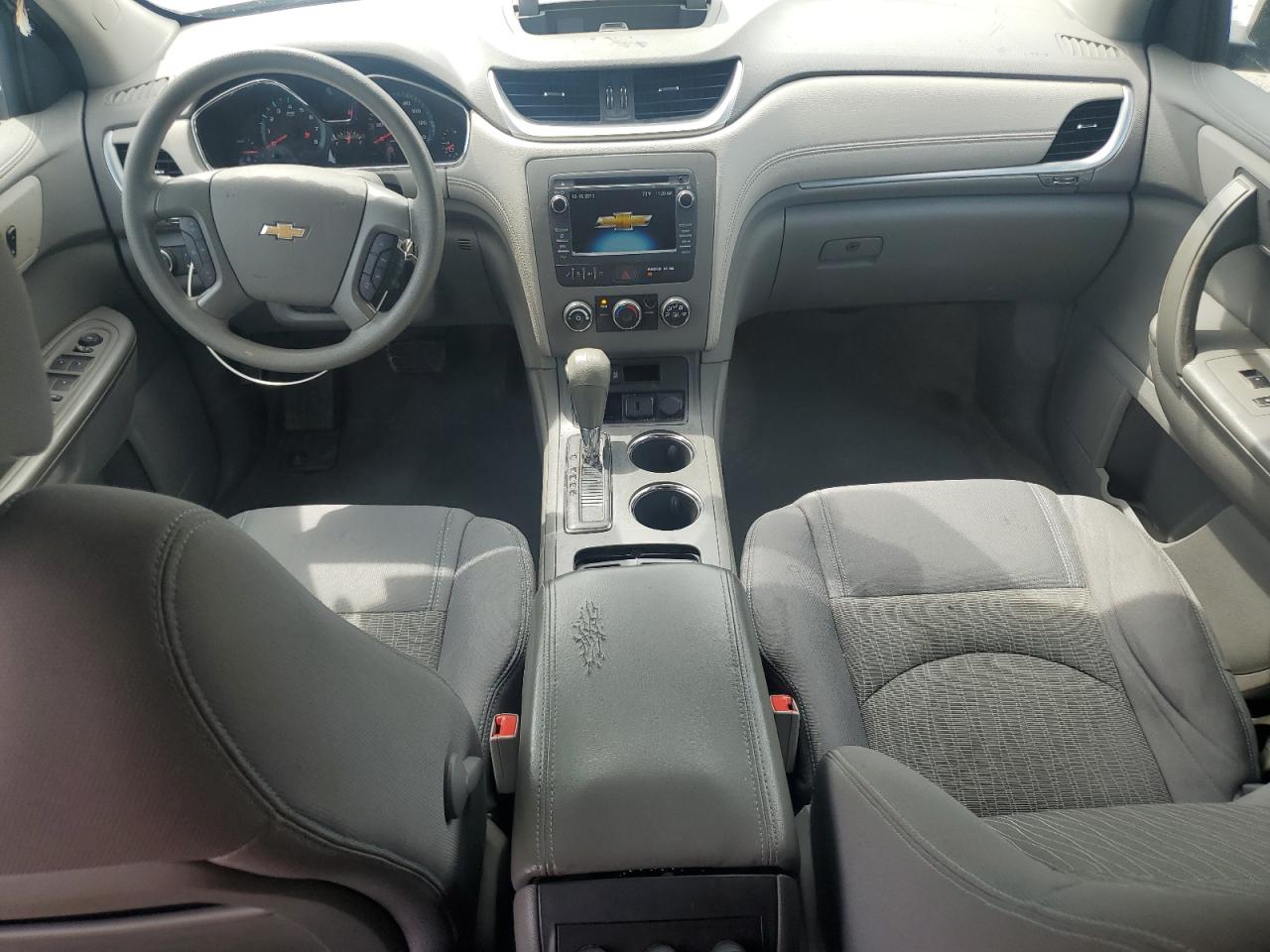 2016 Chevrolet Traverse VIN 1GNKRFED7GJ322692 Copart auction photo, front end / side damage thumbnail 8