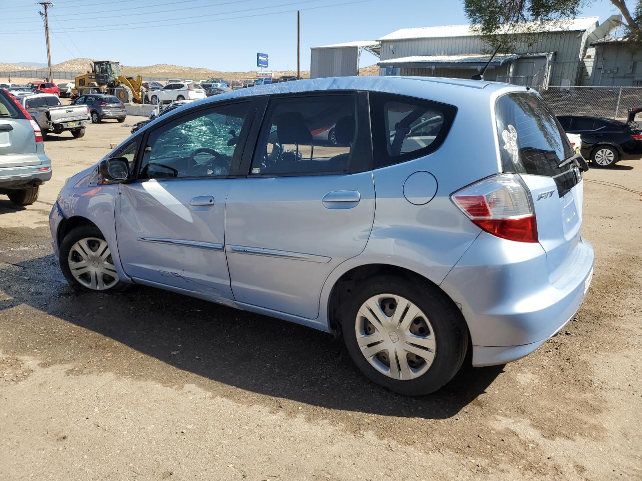 2010 Honda Fit VIN JHMGE8H2XAC037575 Copart auction photo, rollover damage thumbnail 2