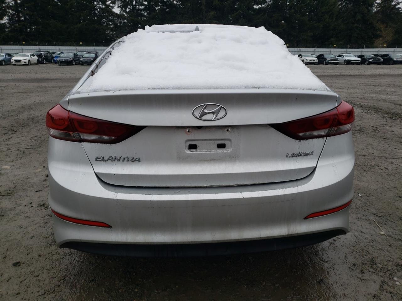2017 Hyundai Elantra VIN 5NPD84LF4HH073811 Copart auction photo, side damage thumbnail 6