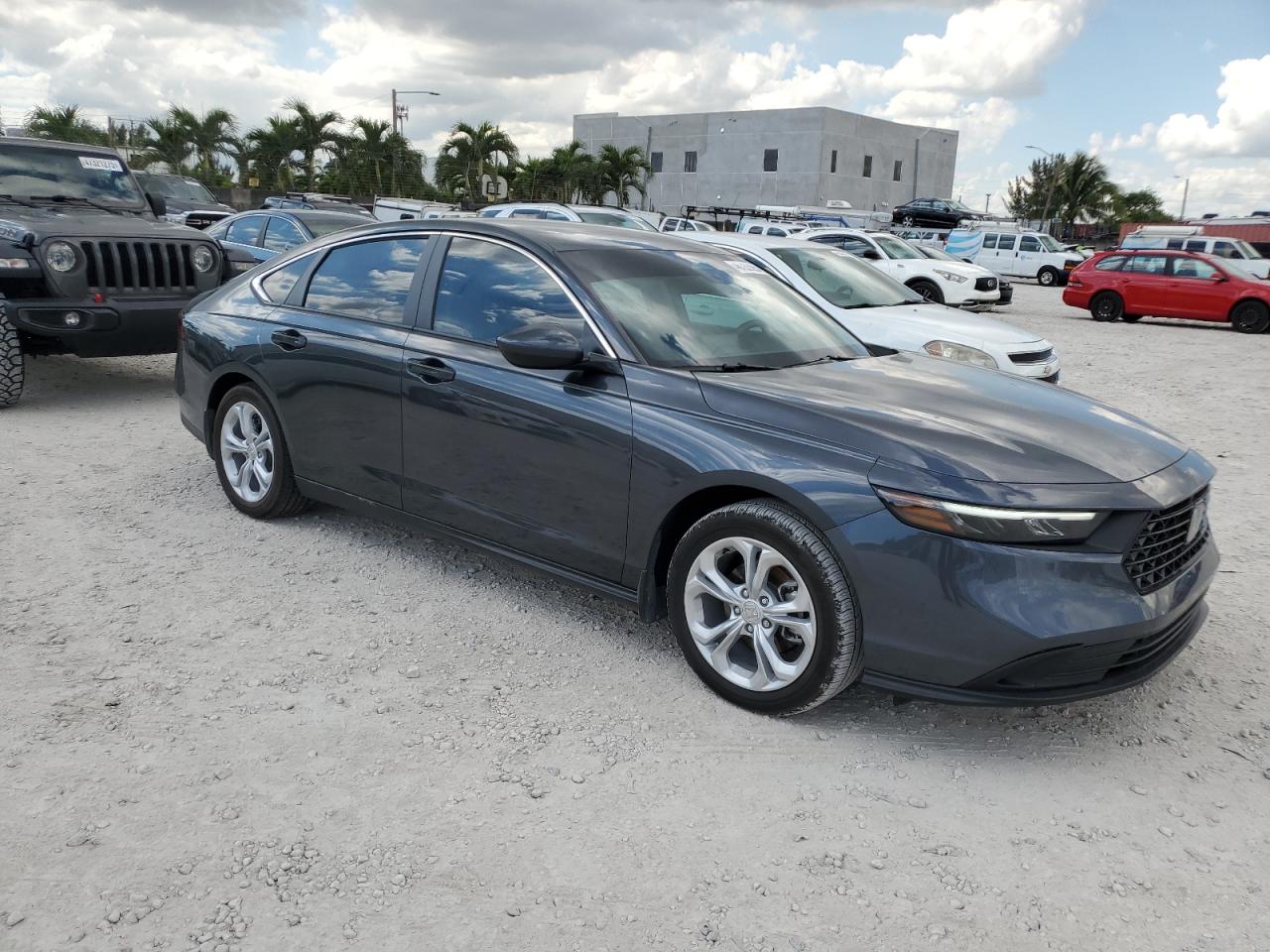2024 Honda Accord VIN 1HGCY1F22RA053148 Copart auction photo, all over damage thumbnail 4