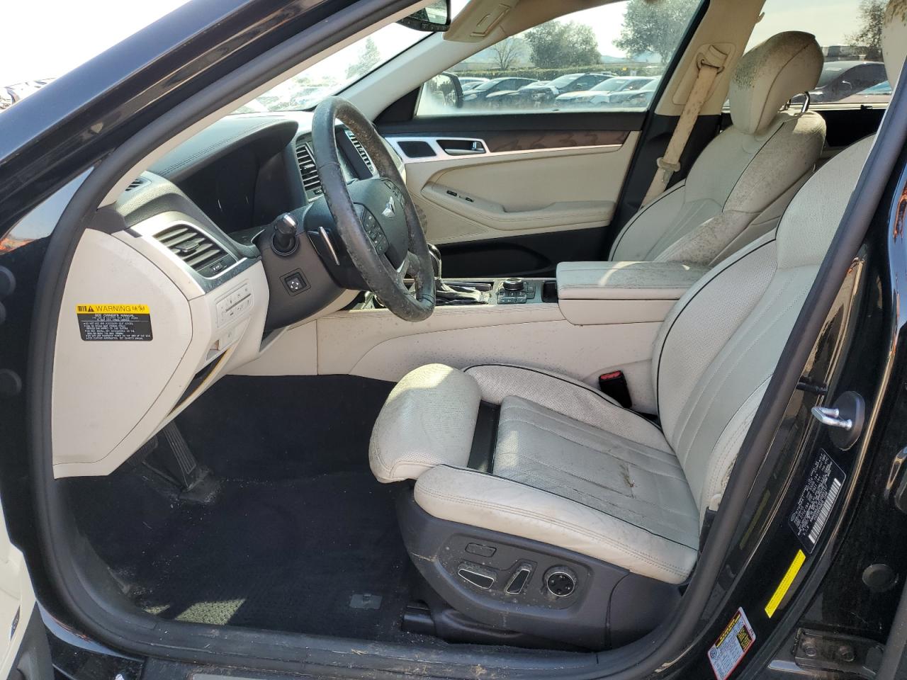 2015 Hyundai Genesis VIN KMHGN4JF6FU085157 Copart auction photo, water/flood / top/roof damage thumbnail 7