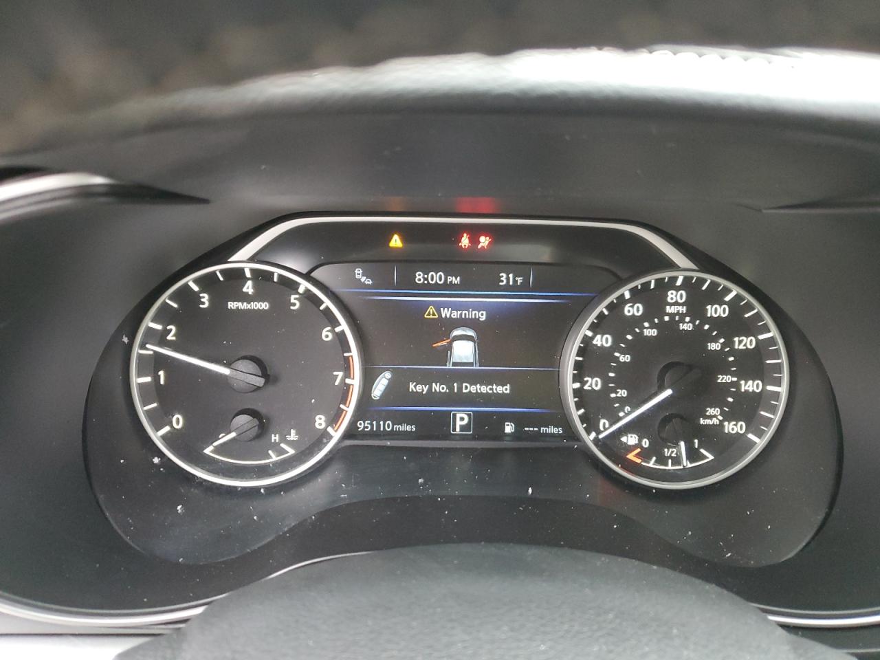 2019 Nissan Maxima VIN 1N4AA6AV0KC372962 Copart auction photo, front end damage thumbnail 9