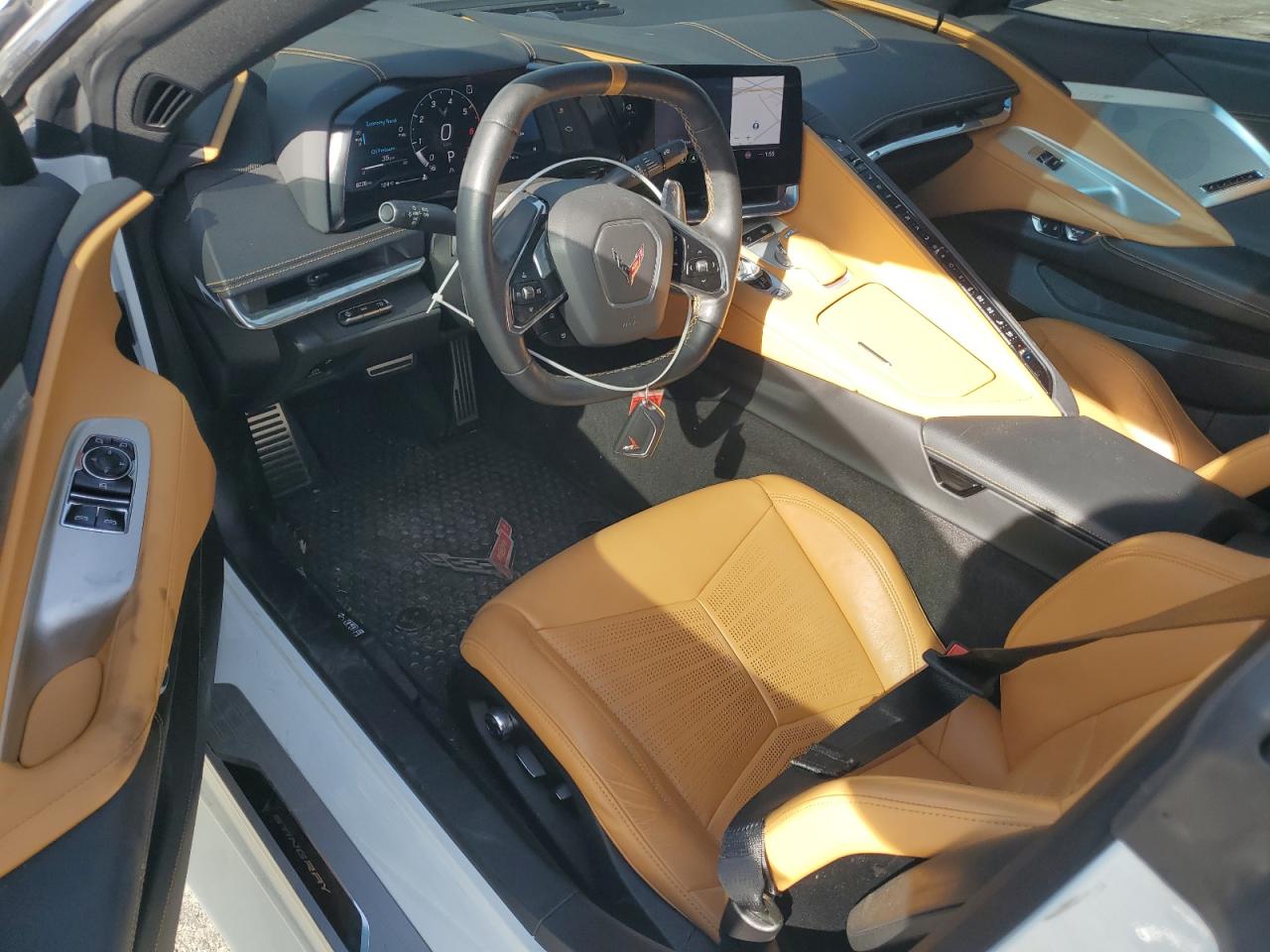 2020 Chevrolet Corvette VIN 1G1Y72D45L5101896 Copart auction photo, all over damage thumbnail 8