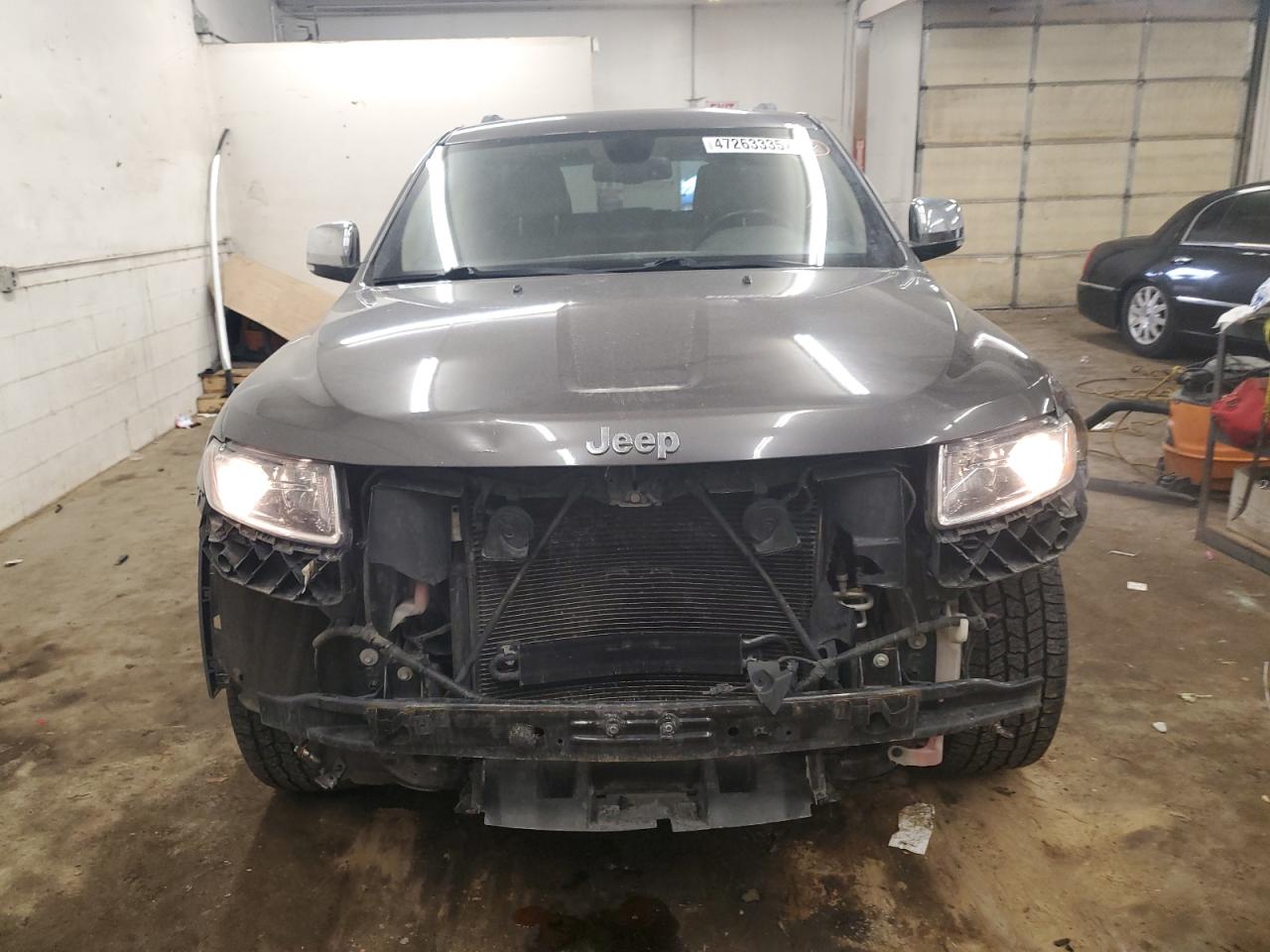 2015 Jeep Grand Cherokee VIN 1C4RJEBG4FC615086 Copart auction photo, front end damage thumbnail 5