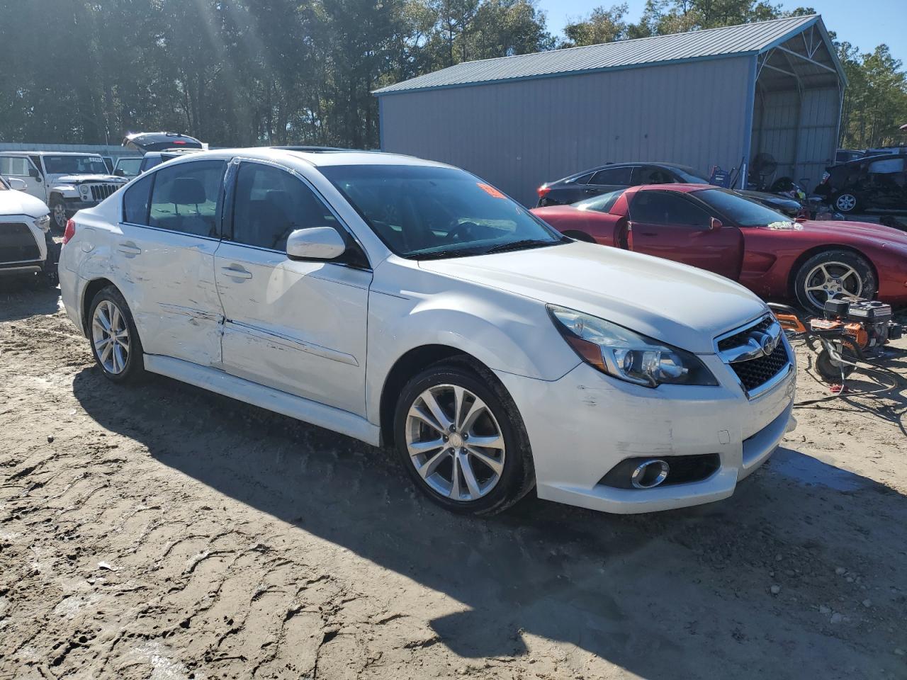 2013 Subaru Legacy VIN 4S3BMBL68D3013351 Copart auction photo, side damage thumbnail 4