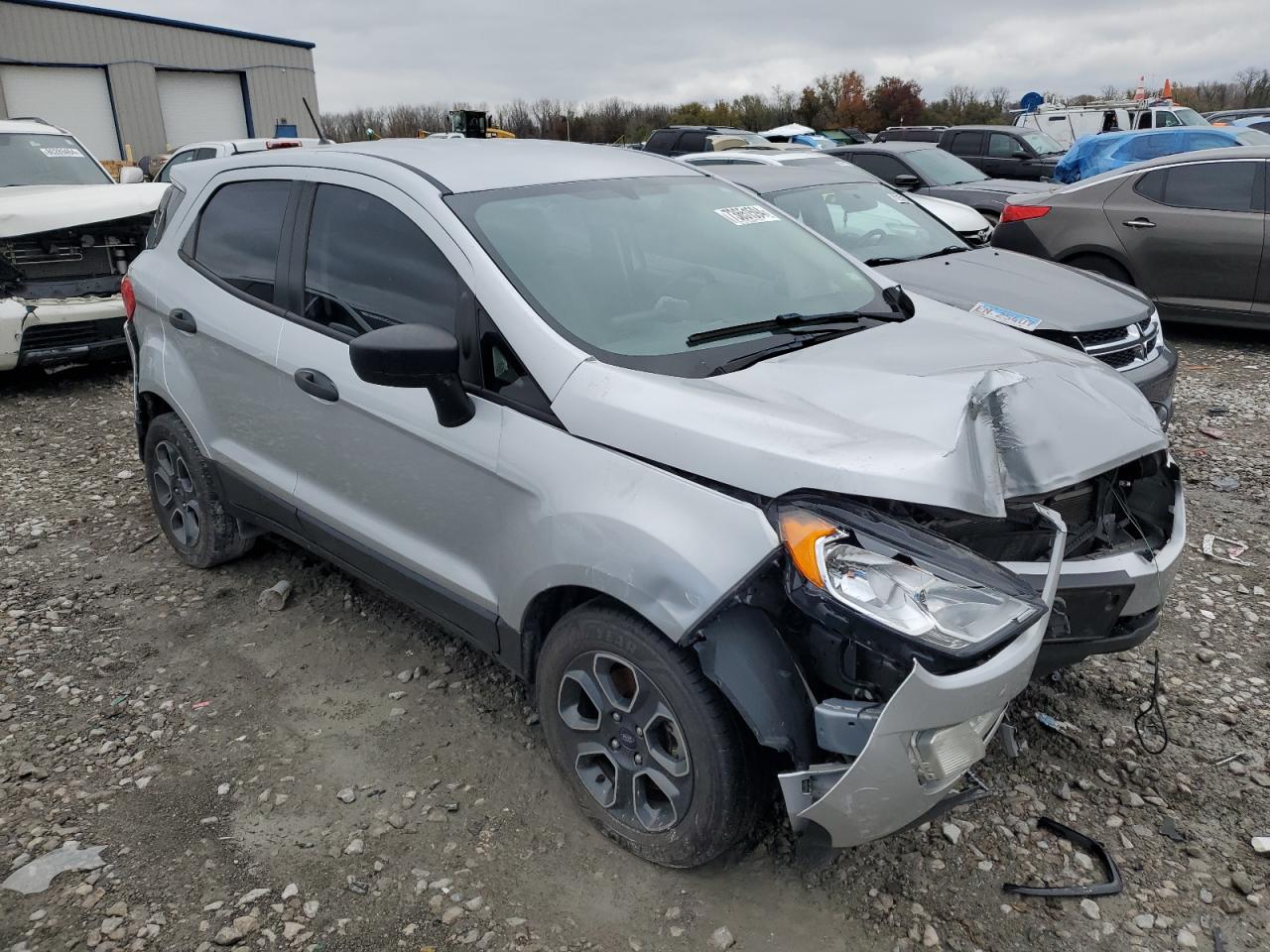 2018 Ford EcoSport VIN MAJ3P1RE7JC227737 Copart auction photo, front end damage thumbnail 4