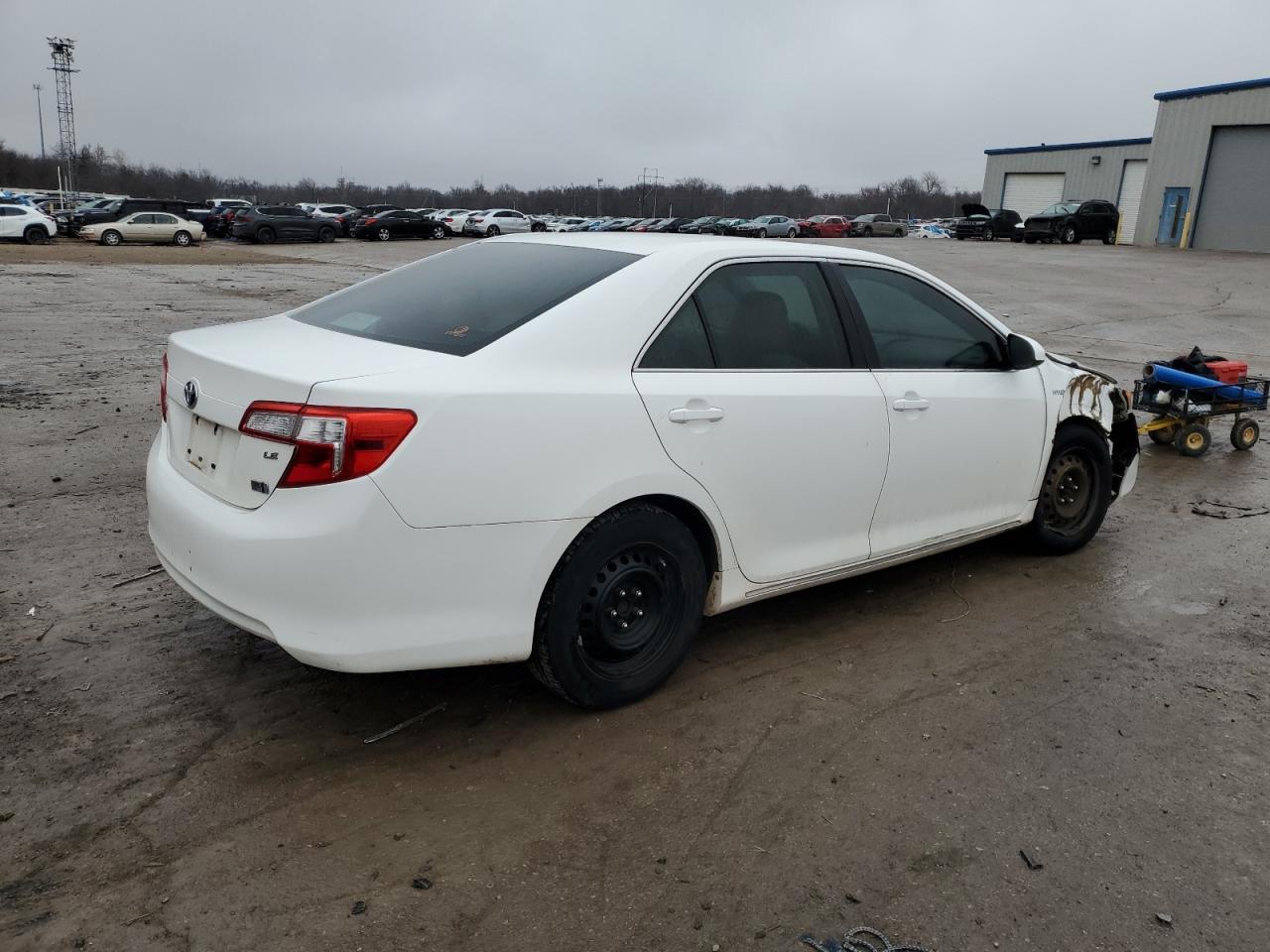 2012 Toyota Camry VIN 4T1BD1FK4CU029666 Copart auction photo, front end / rear end damage thumbnail 3