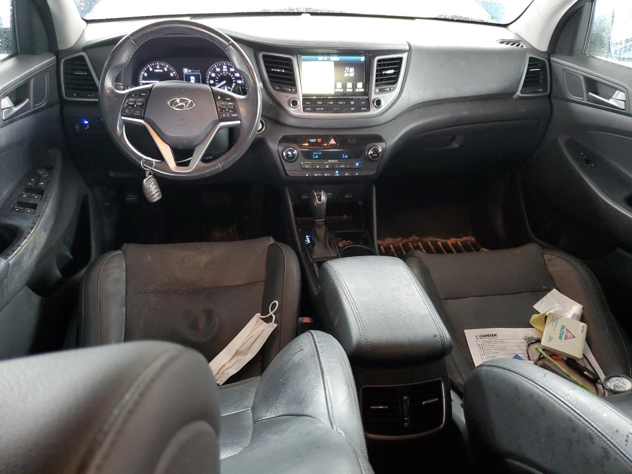 2016 Hyundai Tucson VIN KM8J33A27GU211126 Copart auction photo, side damage thumbnail 8