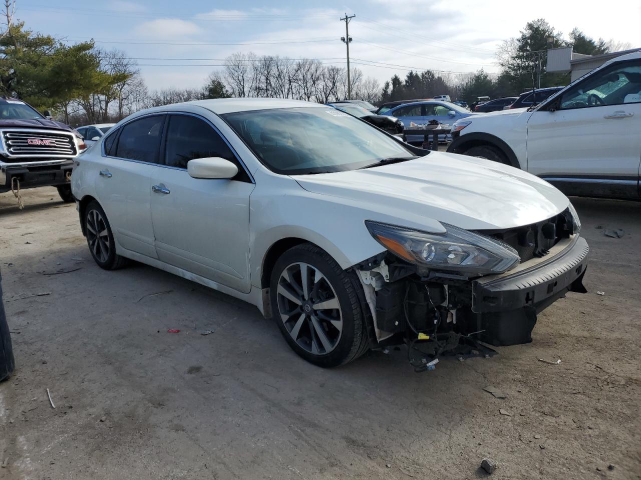 2017 Nissan Altima VIN 1N4AL3AP8HC481950 Copart auction photo, rear end / front end damage thumbnail 4