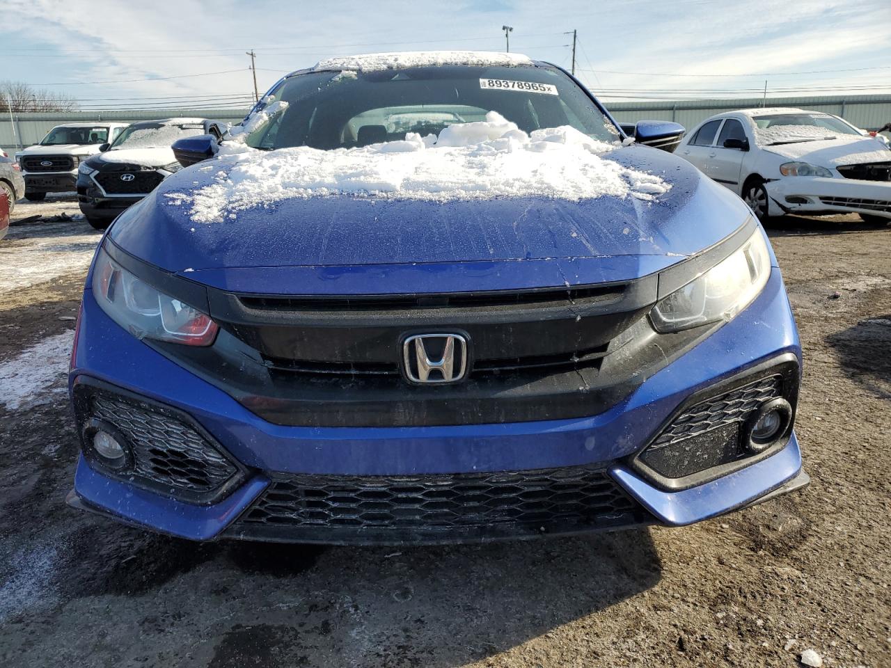 2019 Honda Civic VIN SHHFK7G40KU216343 Copart auction photo, rear end / top/roof damage thumbnail 5