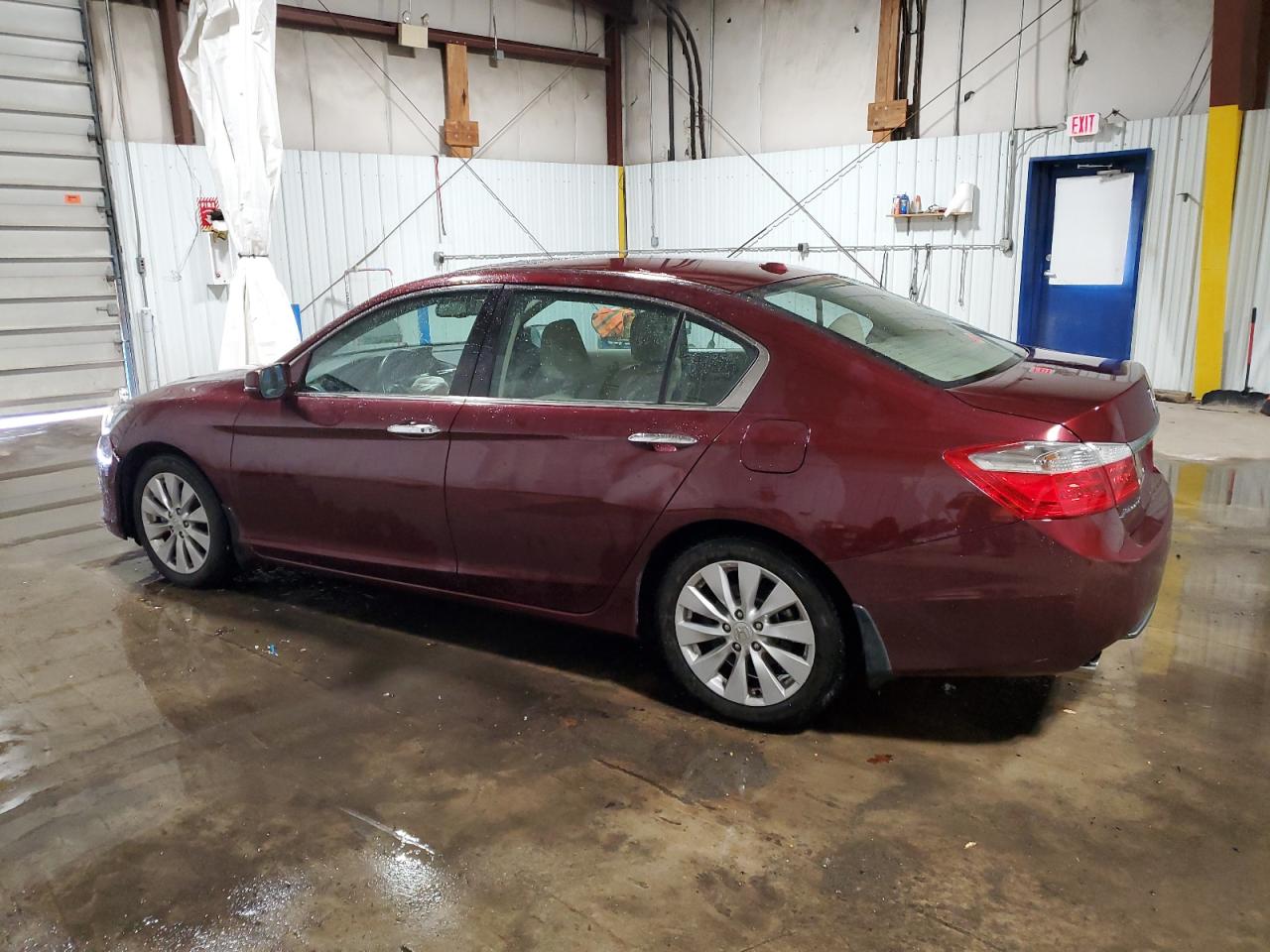 2014 Honda Accord VIN 1HGCR3F86EA032729 Copart auction photo, front end damage thumbnail 2